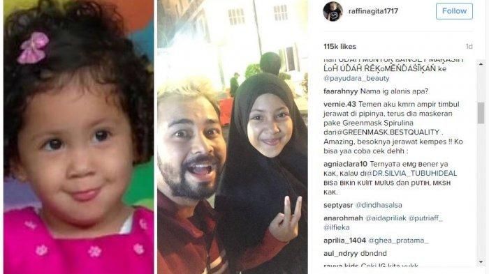 Raffi Ahmad unggah foto Alanis
