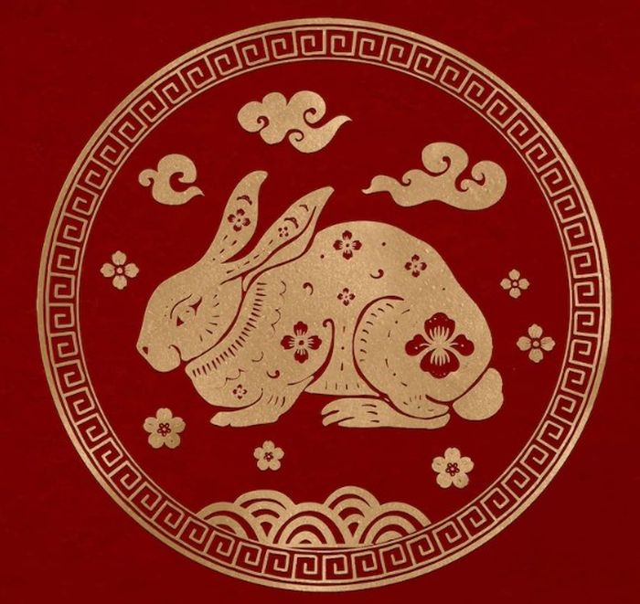 Ilustrasi shio kelinci.