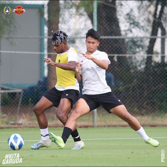 Pemain timnas U-20 Indonesia saat menjalani latihan di Antalya, Turki.