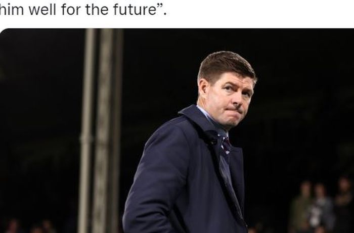 Pelatih asal Inggris, Steven Gerrard, dipecat oleh Aston Villa.