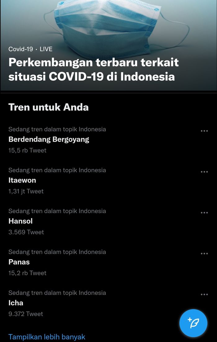 Mendadak dihentikan, festival Berdendang Bergoyang trending di Twitter.