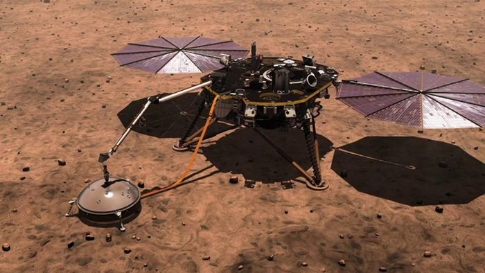 Pendarat InSight NASA telah memberikan banyak data tentang gempa mars, cuaca Mars, dan interior planet sejak mendarat di Mars pada 2018.