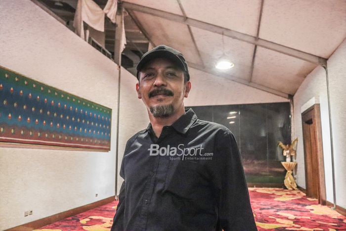 Direktur PT Polanah Bola Madura Bersatu atau Pengelola Klub Madura United, Zia Ulhaq, saat ditemui di Hotel Sultan, Senayan, Jakarta, 4 November 2022.