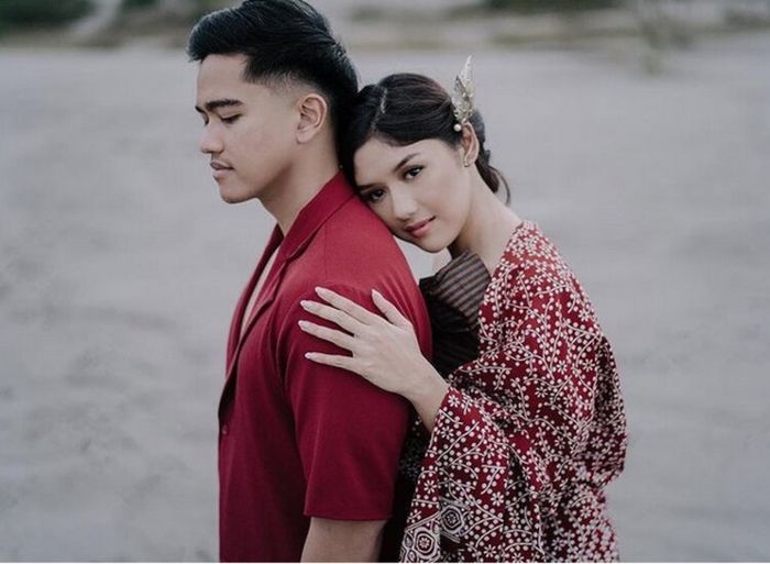 Erina Gudono dan Kaesang Pangarep