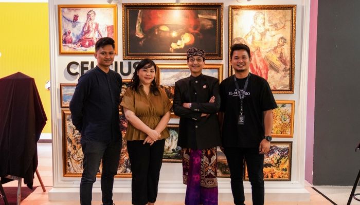 Koleksi beberapa karya seni lukis bersejarah dari para Maestro Indonesia, yaitu Affandi Koesoema, Basoeki Abdullah, dan Antonio Blanco.