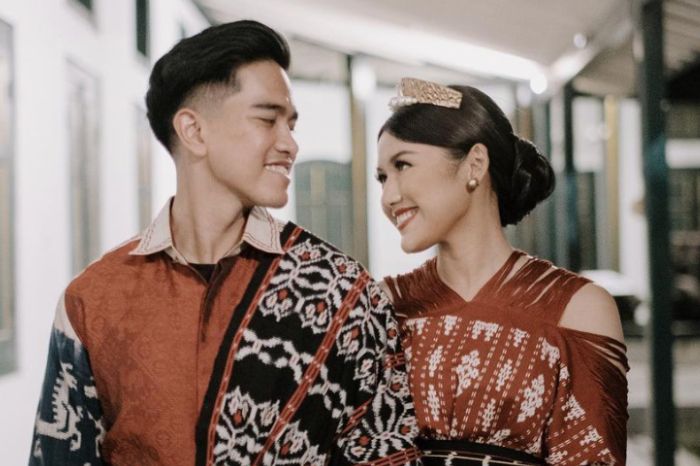 Kaesang Pangarep dan Erina Gudono.