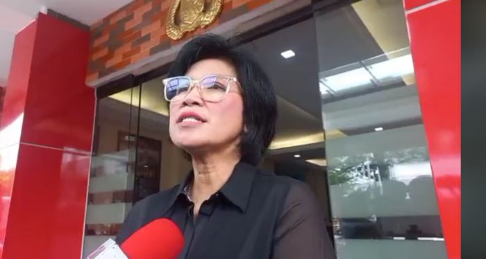 Nurma Dewi saat Grid.ID jumpai di Polres Metro Jakarta Selatan, Rabu (30/11/2022).