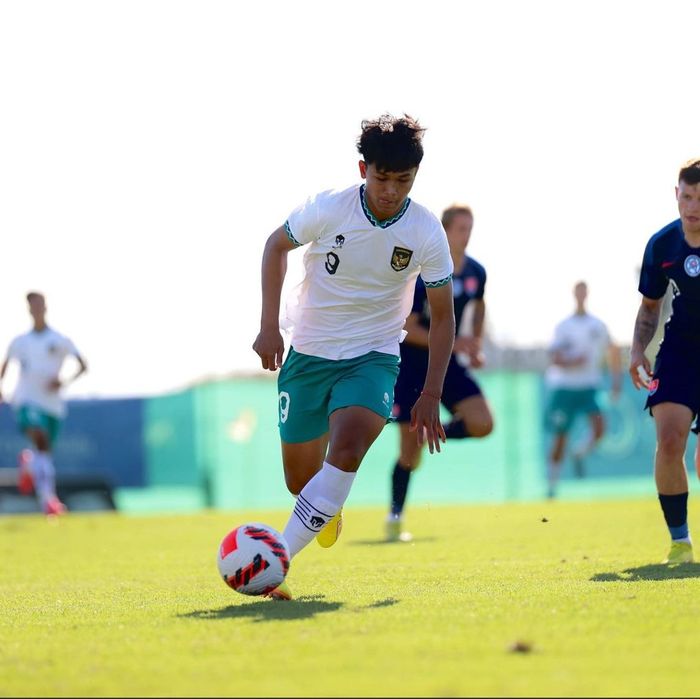 Pemain timnas U-20 Indonesia, Hokky Caraka.