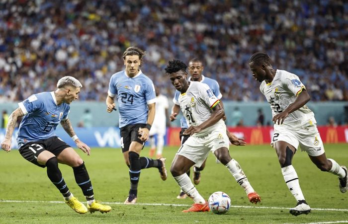 Timnas Uruguay meraih kemenangan 2-0 atas timnas Ghana pada laga terakhir Grup H Piala Dunia 2022.