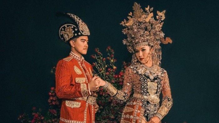 Kaesang Pangarep dan Erina Gudono