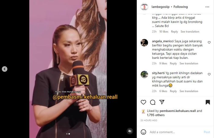 BCL ngaku ingin lebih fokus ke keluarga