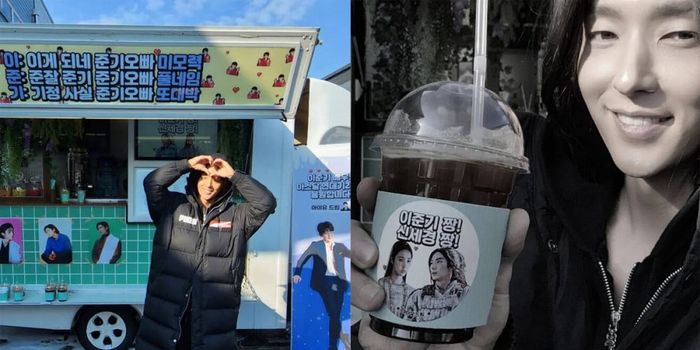 Kiriman truk kopi dari IU