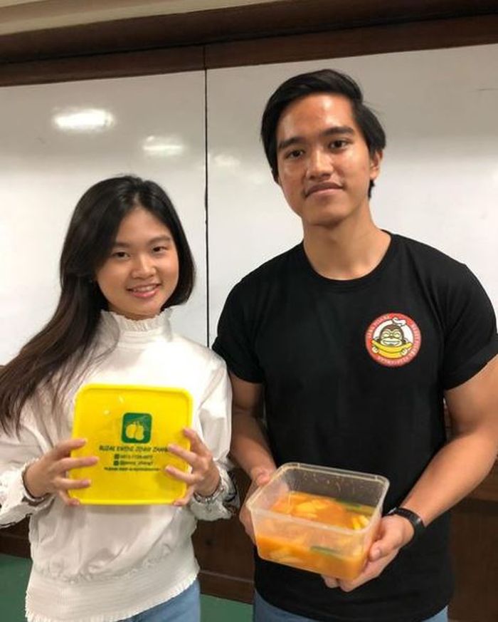 Foto kenangan Kaesang Pangarep dan Felicia Tissue