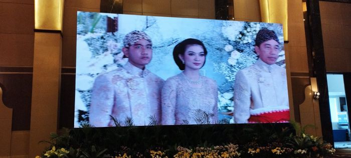 Cantiknya Selvi Ananda dalam acara pernikahan Kaesang-Erina