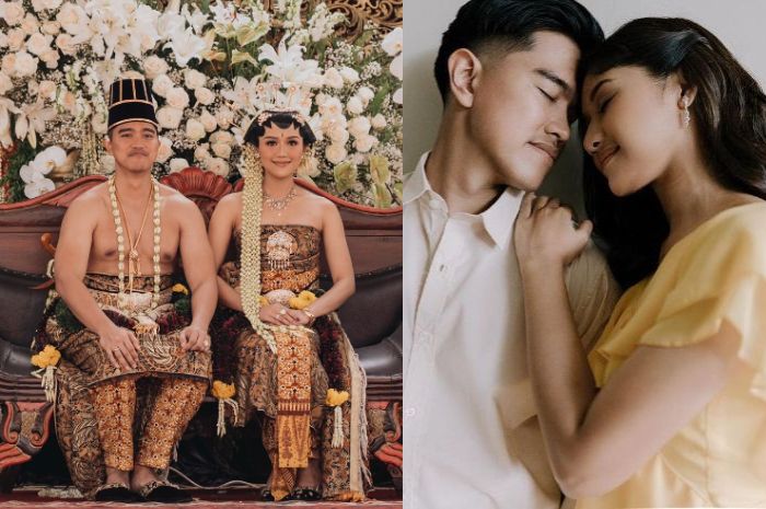 Erina Gudono dan Kaesang Pangarep 