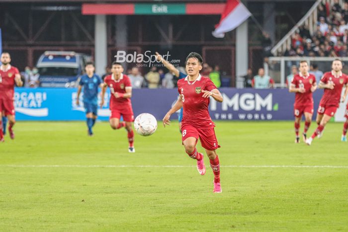 Peluang terbaik timnas Indonesia dalam laga Grup A Piala AFF 2022 melawan timnas Thailand, Kamis (29/12/2022) di SUGBK, Senayan, dimiliki oleh Witan Sulaeman.