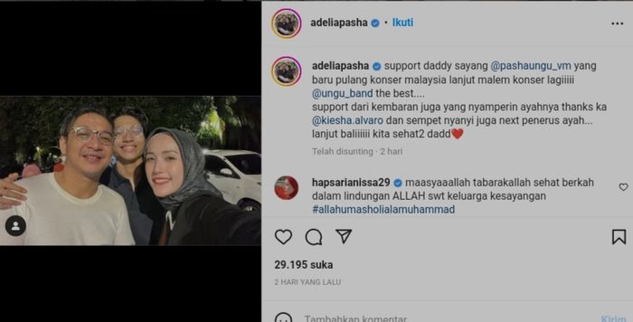 Postingan Adelia Wilhelmina