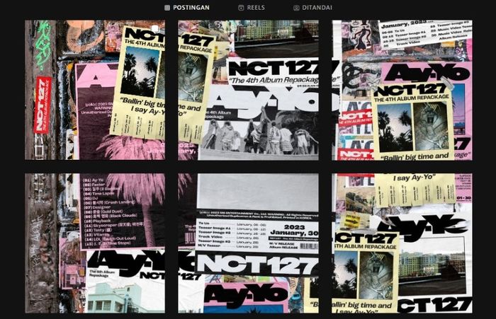 Jadwal untuk perilisan album repackage 'Ay-Yo' milik NCT 127