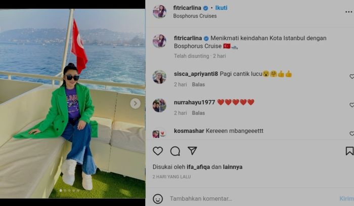 Postingan Fitri Carlina