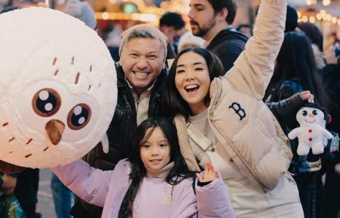 Potret Gading Marten dan Gisella Anastasia ajak Gempi liburan ke Eropa