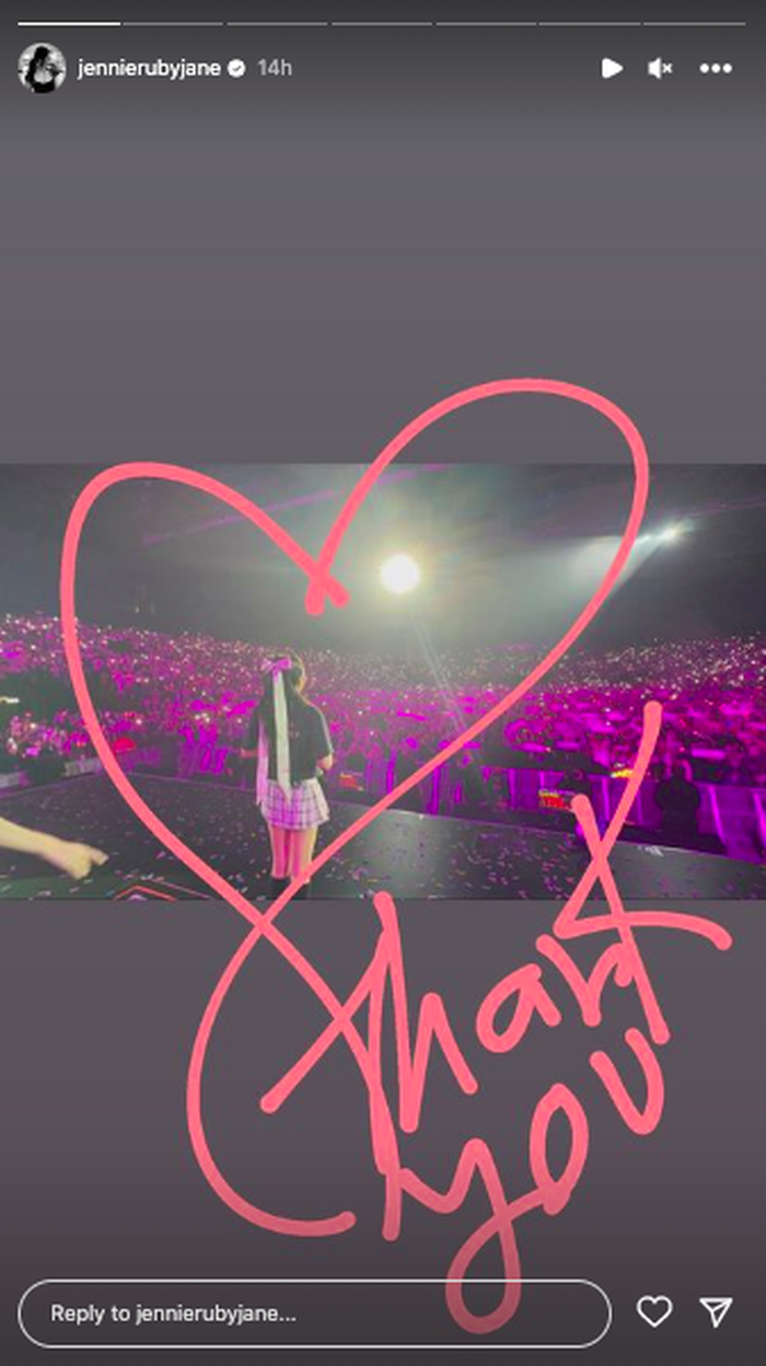 Jennie BLACKPINK rayakan ulang tahunnya bersama para fans saat tour di Hong Kong