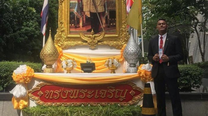 Anggota Paspampres Daniel Darryan yang viral saat pernikahan Kahiyang Ayu pada 2017.