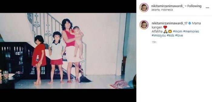 Postingan Nikita Mirzani