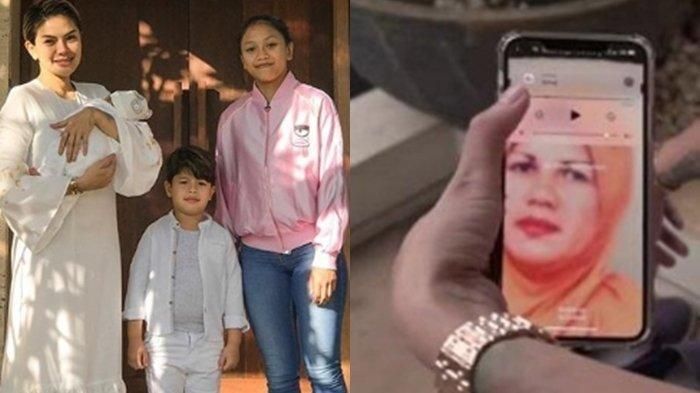 Kolase Tribun Batam/Sosok ibu Nikita Mirzani yang jarang terekspos