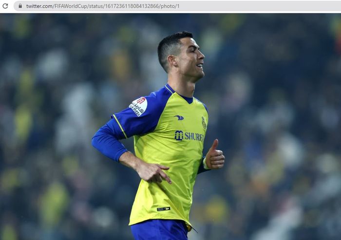 Megabintang Al Nassr, Cristiano Ronaldo.