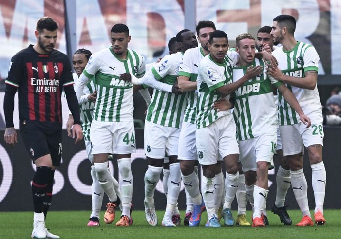 Pertahanan AC Milan paling sering kebobolan di Eropa tahun ini.  Terakhir, mereka digilas Sassuolo 2-5 pada lanjutan Liga Italia (29/1/2023).