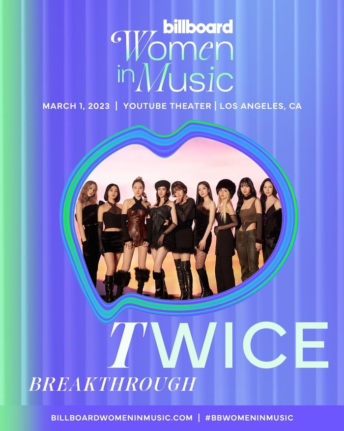 TWICE akan hadiri Billboard Women in Music pada 1 Maret 2023