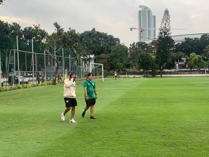 Pemain Persija Jakarta, Missa susul latihan timnas U-20 Indonesia di Lapangan A Senayan Jakarta Pusat, Jumat (3/2/2023)