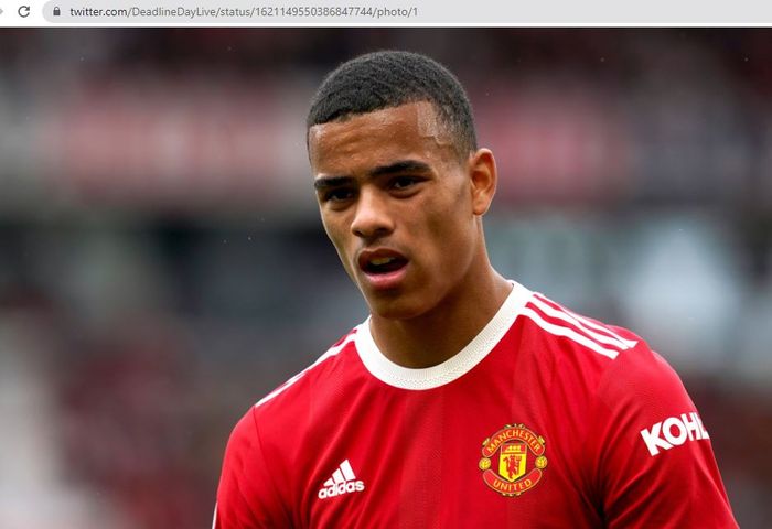 Penyerang Manchester United, Mason Greenwood.