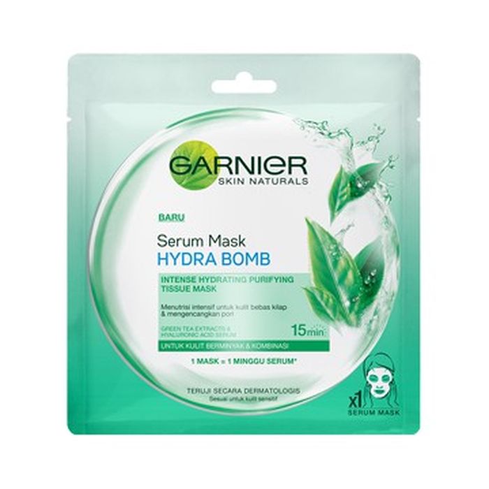 Garnier Serum Mask Hydra Bomb Green Tea