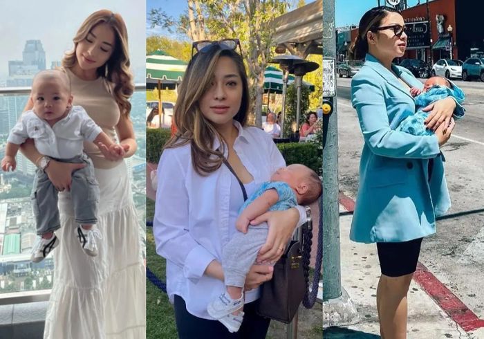 Deretan gaya Nikita Willy yang tetap paripurna saat momong anak
