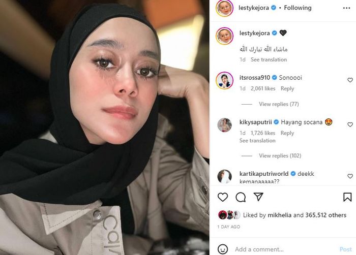 Tubuh Lesti Kejora jadi sorotan