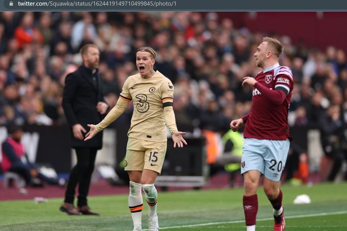 Chelsea kembali meraih hasil imbang dalam lanjutan Liga Inggris 2022-2023 usai bermain 1-1 melawan West Ham United, Sabtu (11/2/2023) malam WIB.