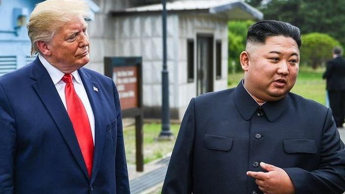 Donald Trump dan Kim Jong Un