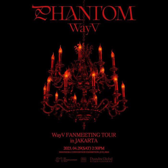 Poster jadwal fan meeting WayV di Jakarta, Sabtu 29 April 2023.