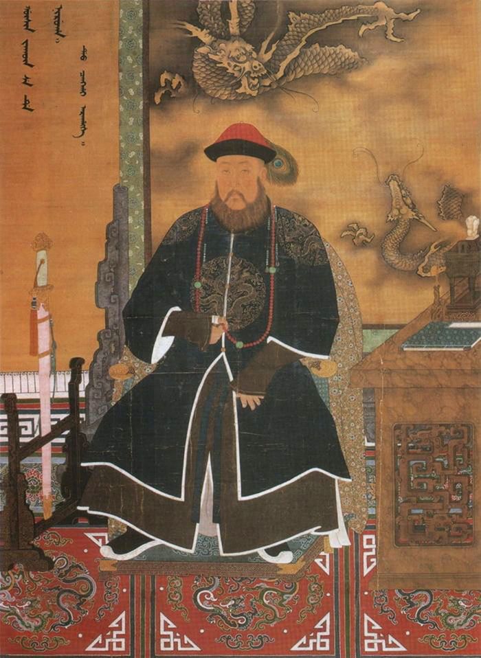 Dorgon, wakil penguasa Dinasti Qing yang kejam dan brutal. Ia membantai banyak rakyat yang menentang Dinasti Qing.