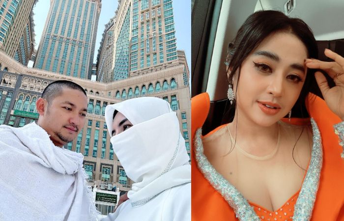 Dewi Perssik mendadak singgung soal duit hasil nyuri usai Angga Wijaya pamer umroh bareng wanita