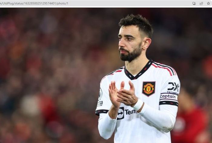 Bruno Fernandes akan tetap dipercaya menjadi wakil kapten Manchester United di sisa musim 2022-2023.