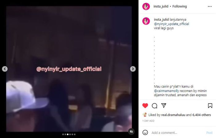 Video mesra Gisel dan Wijin