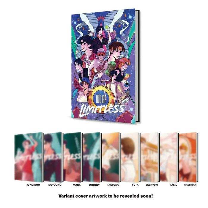 Preview hardcover novel grafik 'NCT 127: Limitless'