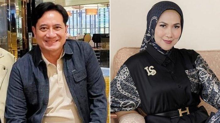 Kolase foto Ivan Fadilla dan Venna Melinda