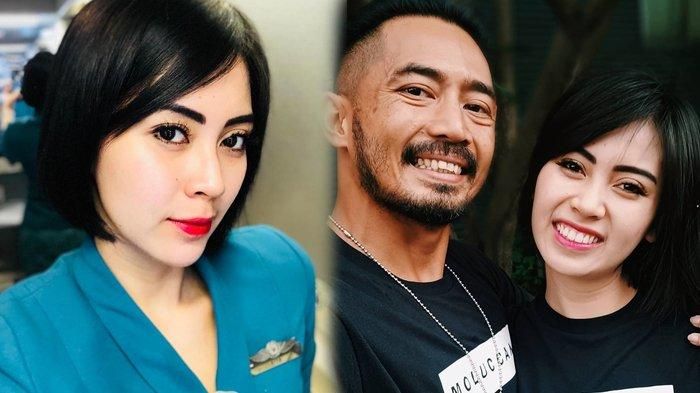 Yama Carlos dan istrinya, Arfita Dwi Putri