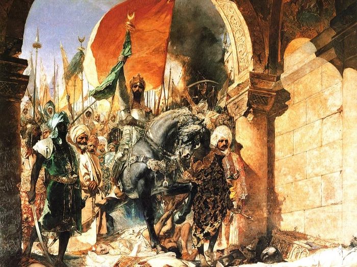 Alih-alih mengeksekusi, Muhammad al Fatih memasuki Kota Konstanipel dengan damai.