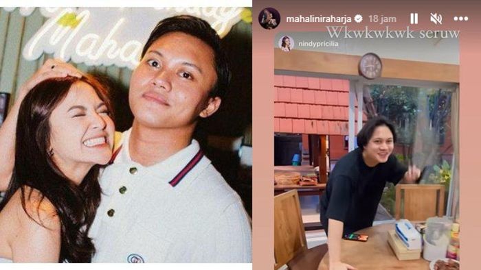 Mahalini temani Rizky Febian buka puasa pertama di Ramadan 2023