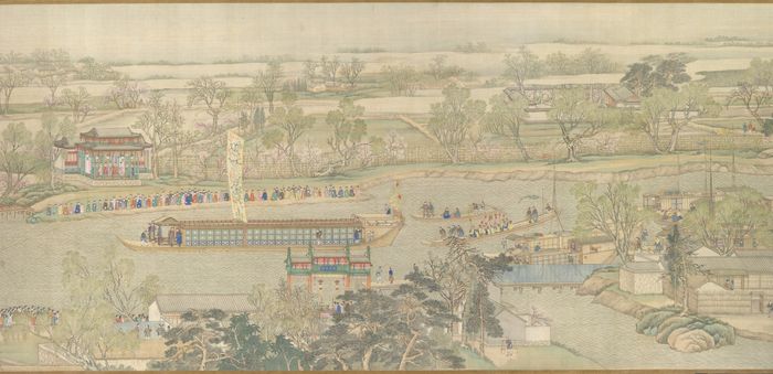 Di masa pemerintahan Kaisar Yang, Grand Canal (2.700km) dibangun. ini menghubungkan banyak tempat penting dari utara ke selatan Tiongkok