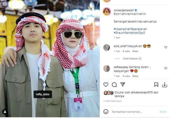 Postingan Mulan Jameela